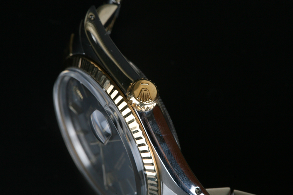 Vintage 18K Gold and Stainless Steel Rolex Datejust Watch