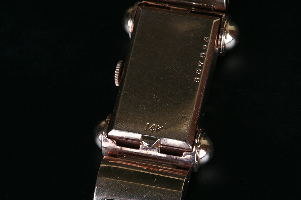 Paul Ditisheim Gold, Diamond and Ruby Bracelet Watch