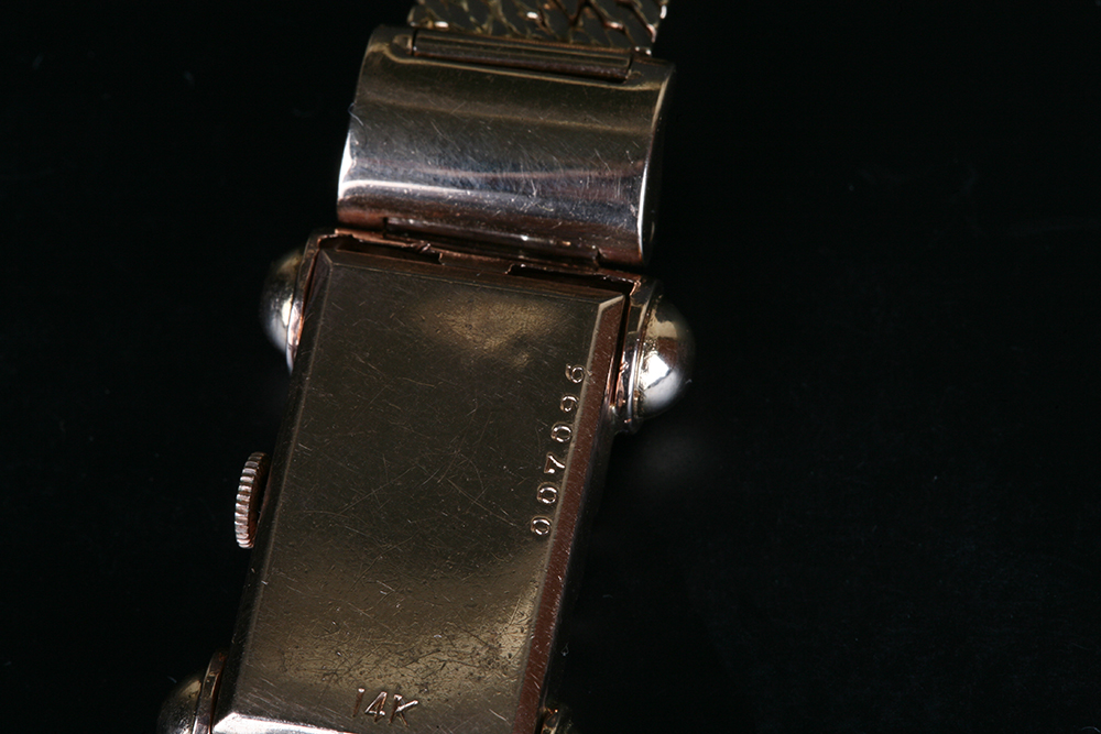 Paul Ditisheim Gold, Diamond and Ruby Bracelet Watch