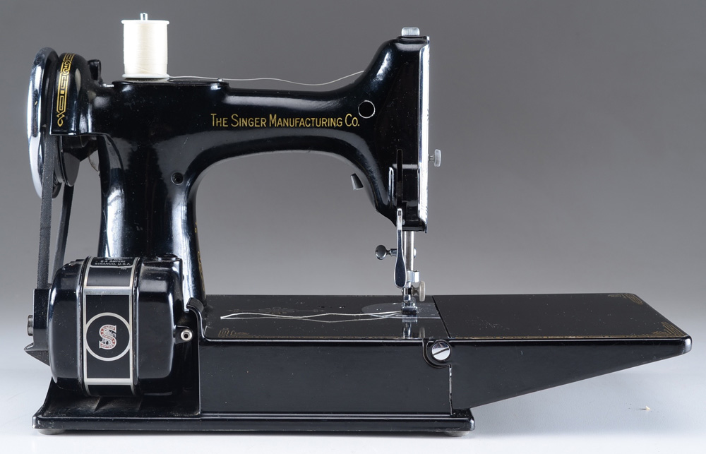Singer Sewing Machine Featherweight Catalog 3-110 Simanco Motor