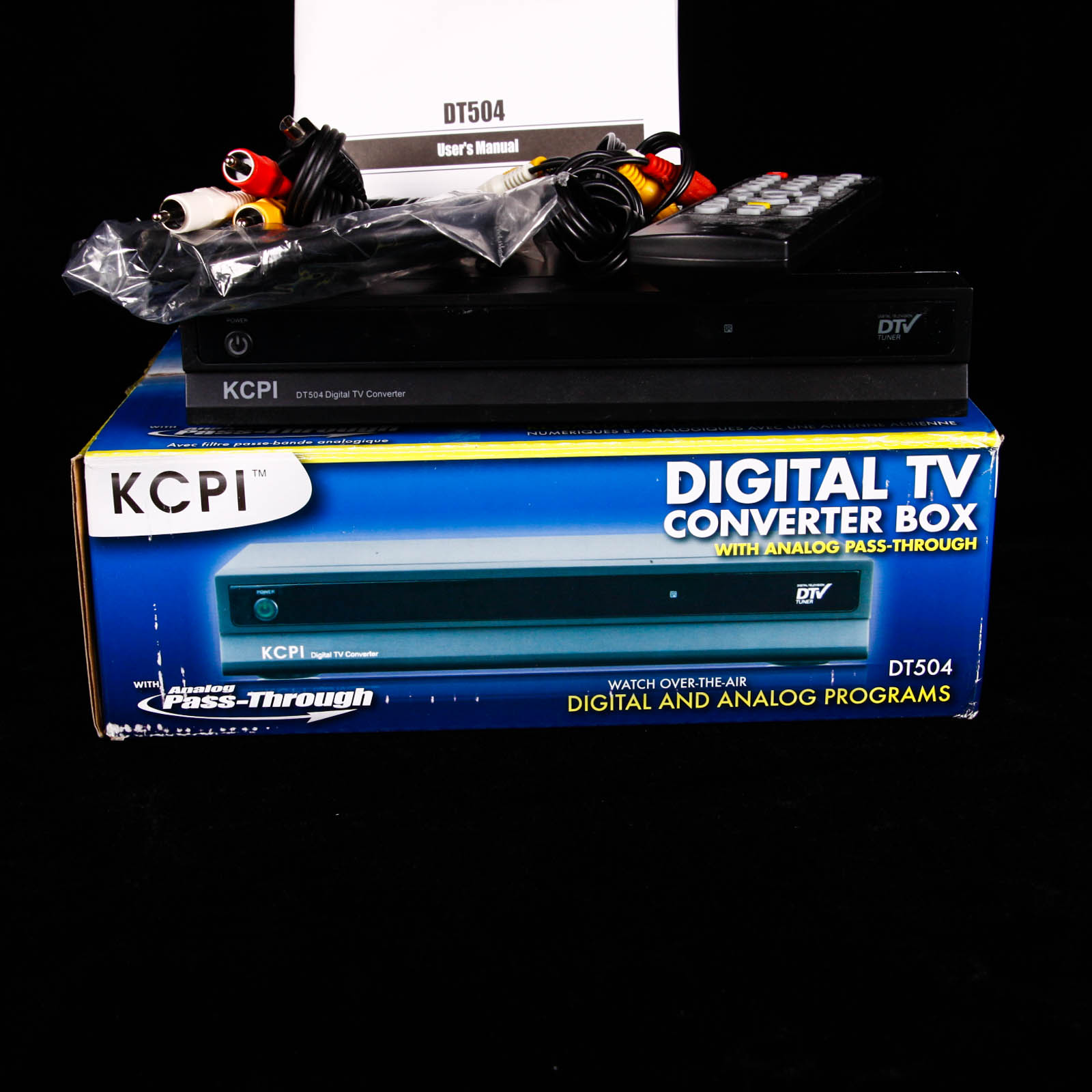 KCPI Digital TV Converter Box