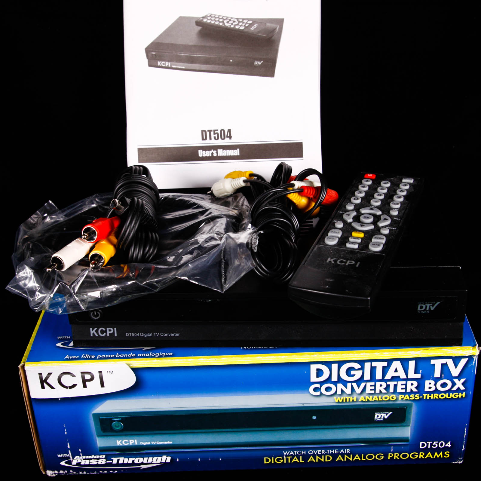 KCPI Digital TV Converter Box