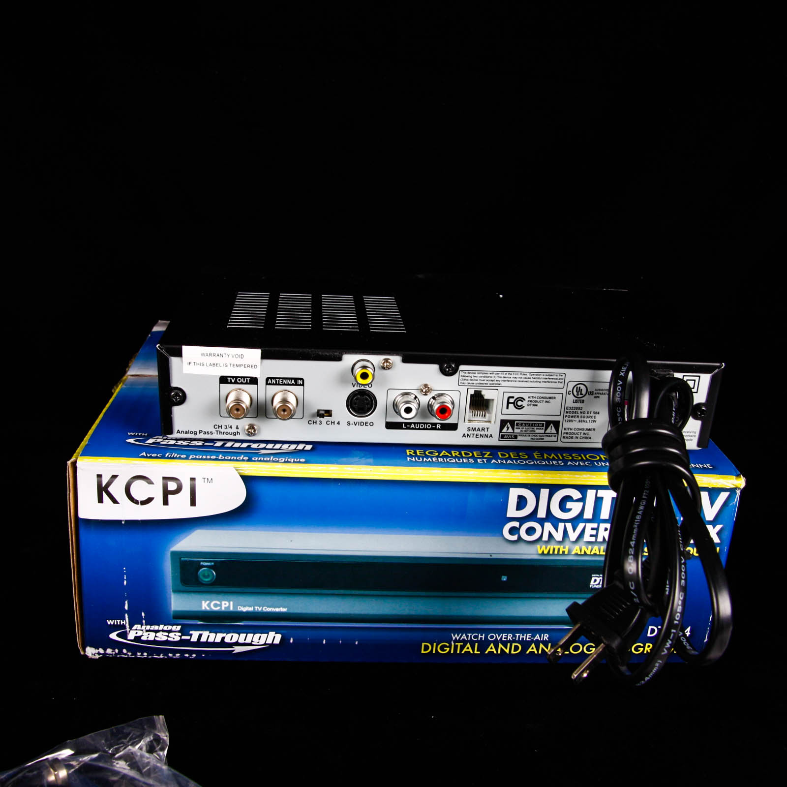 KCPI Digital TV Converter Box