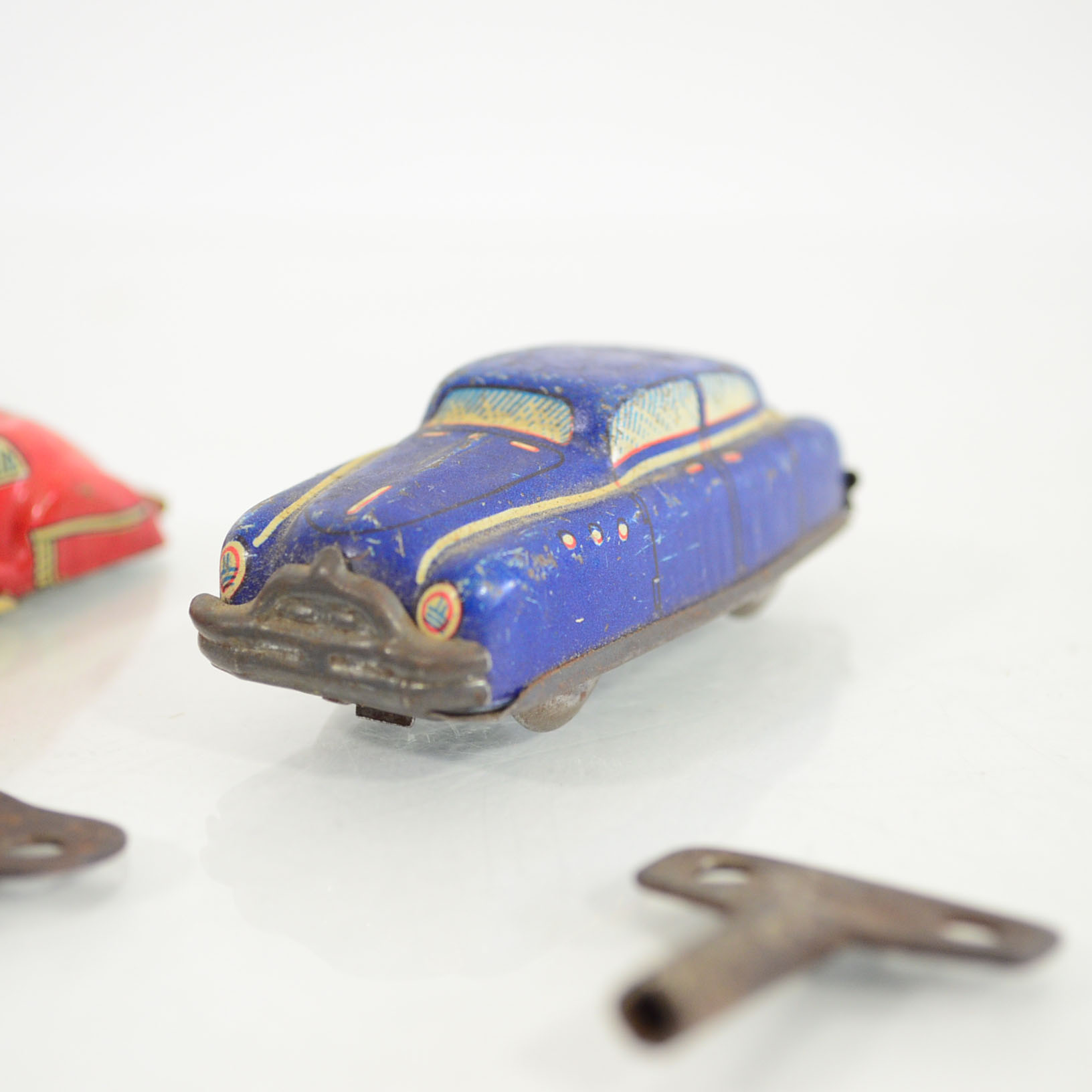 Antique Wind-Up Toy Cars