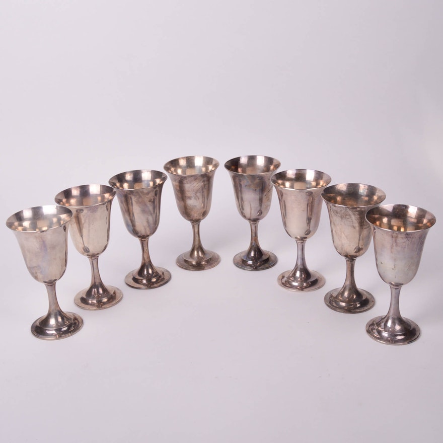 "Lord Saybrook" International Sterling Silver Goblets