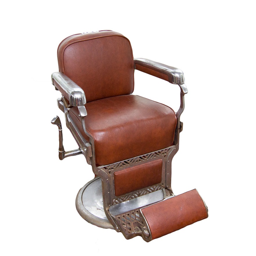 Vintage Koken Barber Chair