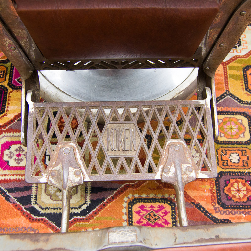 Vintage Koken Barber Chair