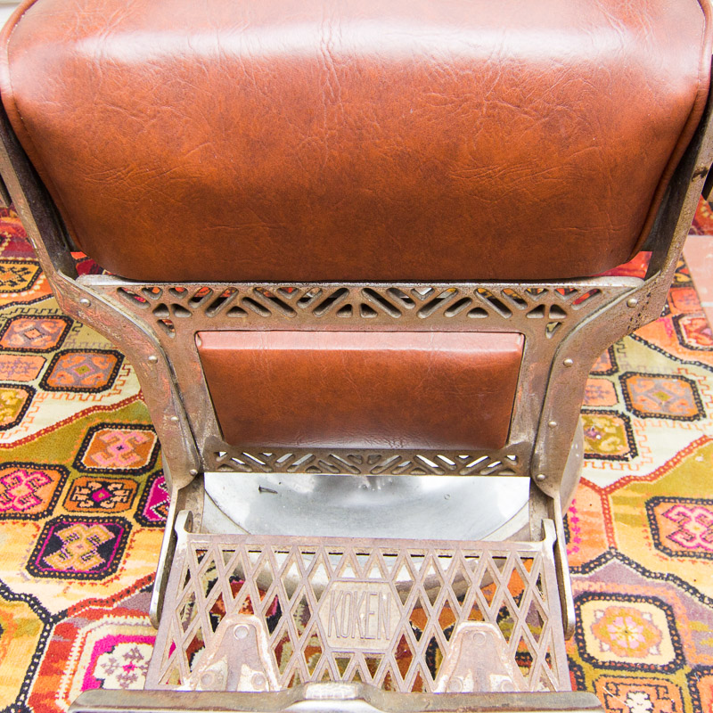 Vintage Koken Barber Chair