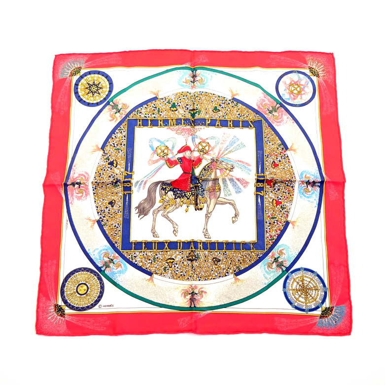 Hermes "Feux d'Artifice" Scarf