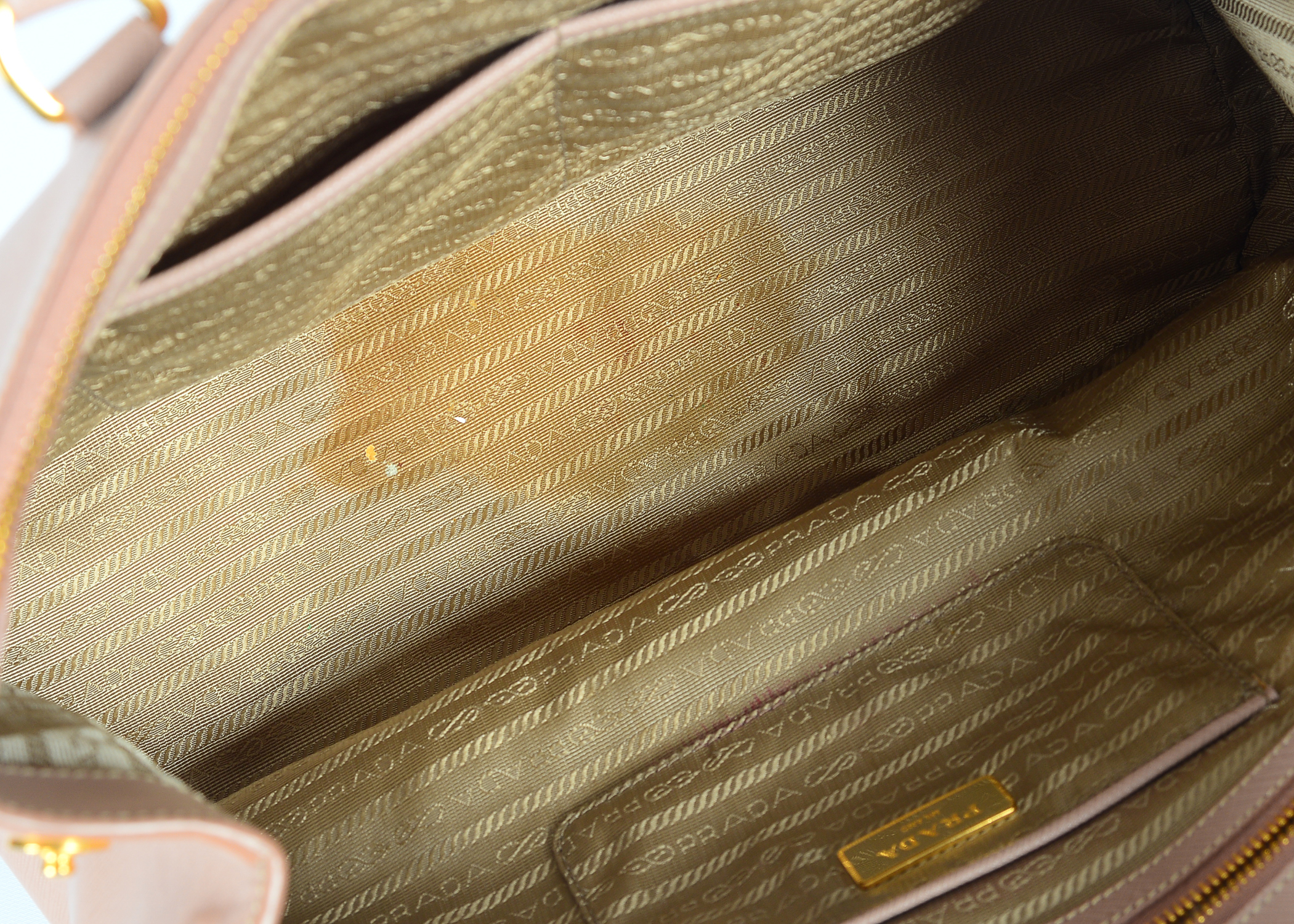 Prada Cammeo Nude Handbag