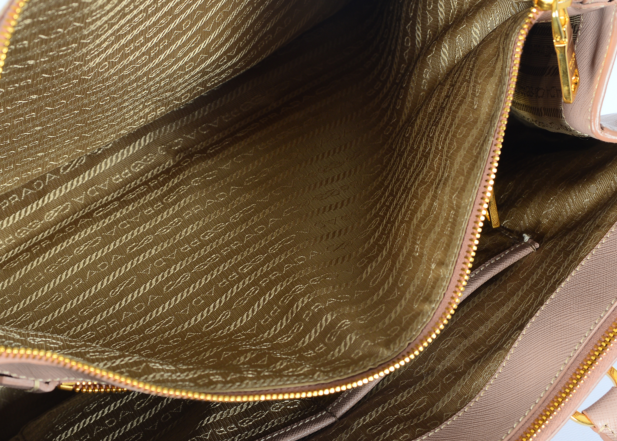 Prada Cammeo Nude Handbag