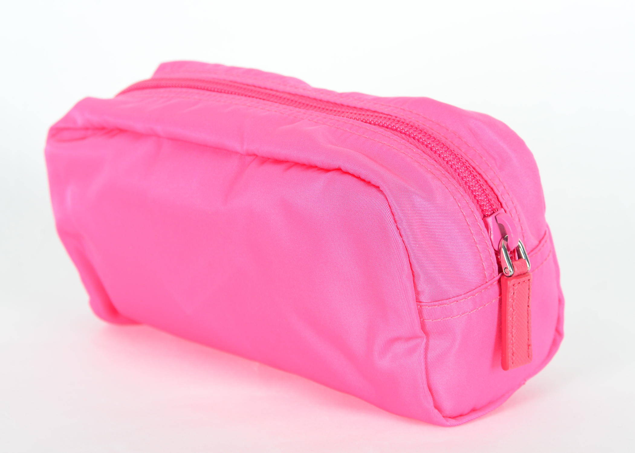 Pink Nylon Prada Necessaire Bag