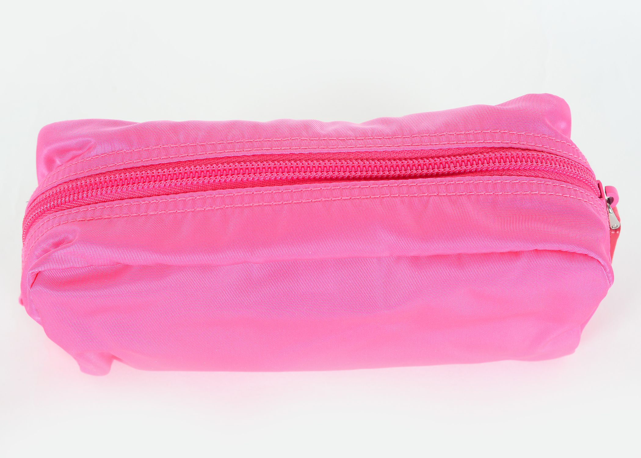 Pink Nylon Prada Necessaire Bag