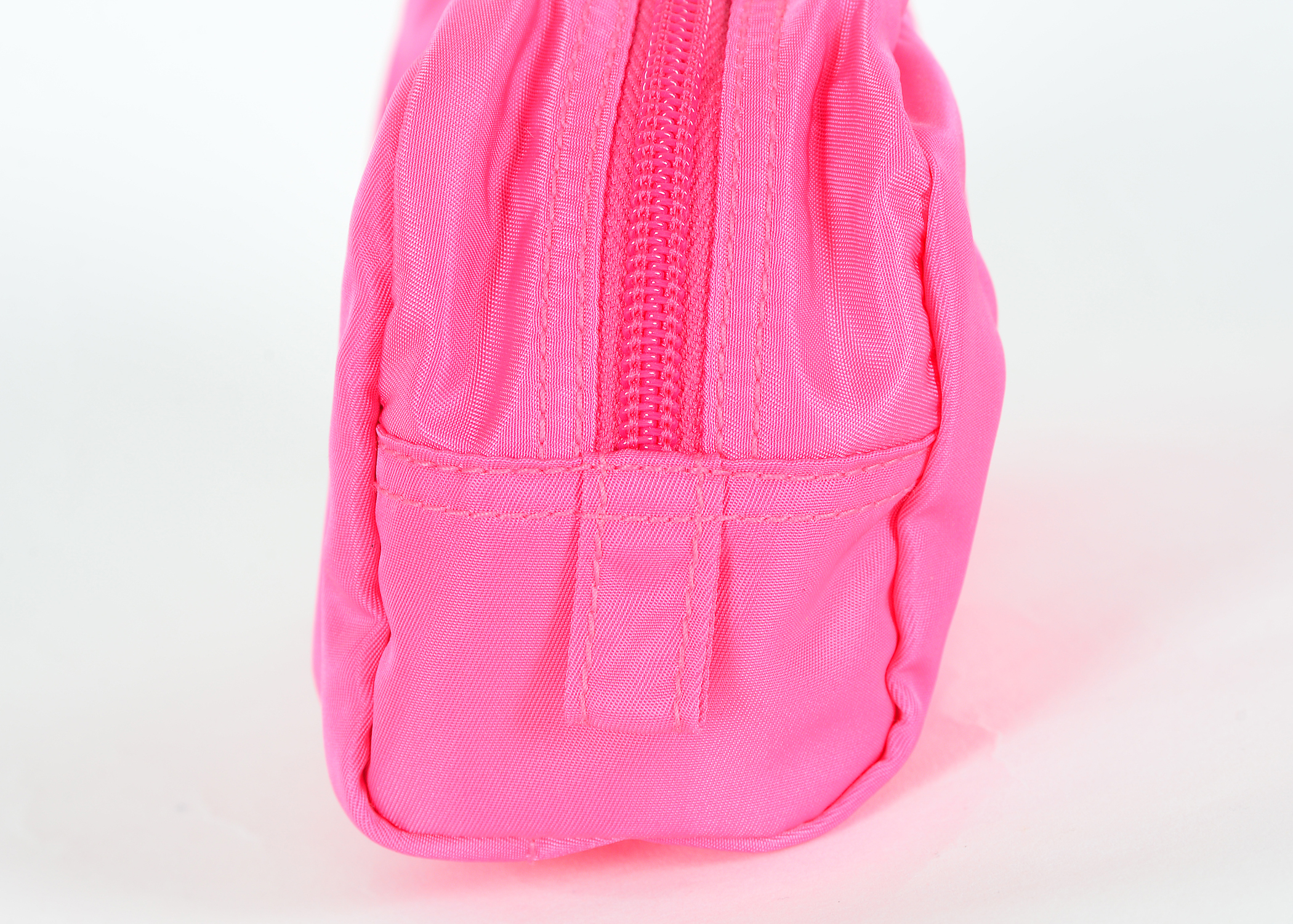 Pink Nylon Prada Necessaire Bag