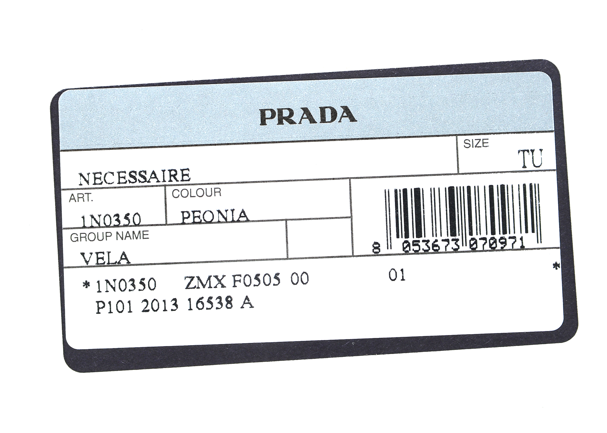 Pink Nylon Prada Necessaire Bag