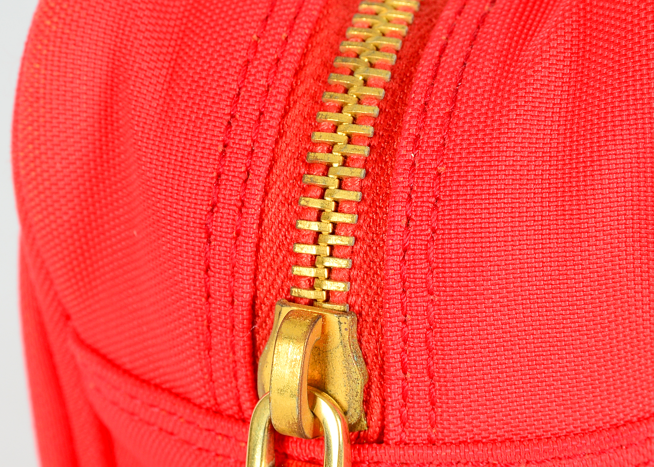 Prada Red Cosmetics Bag