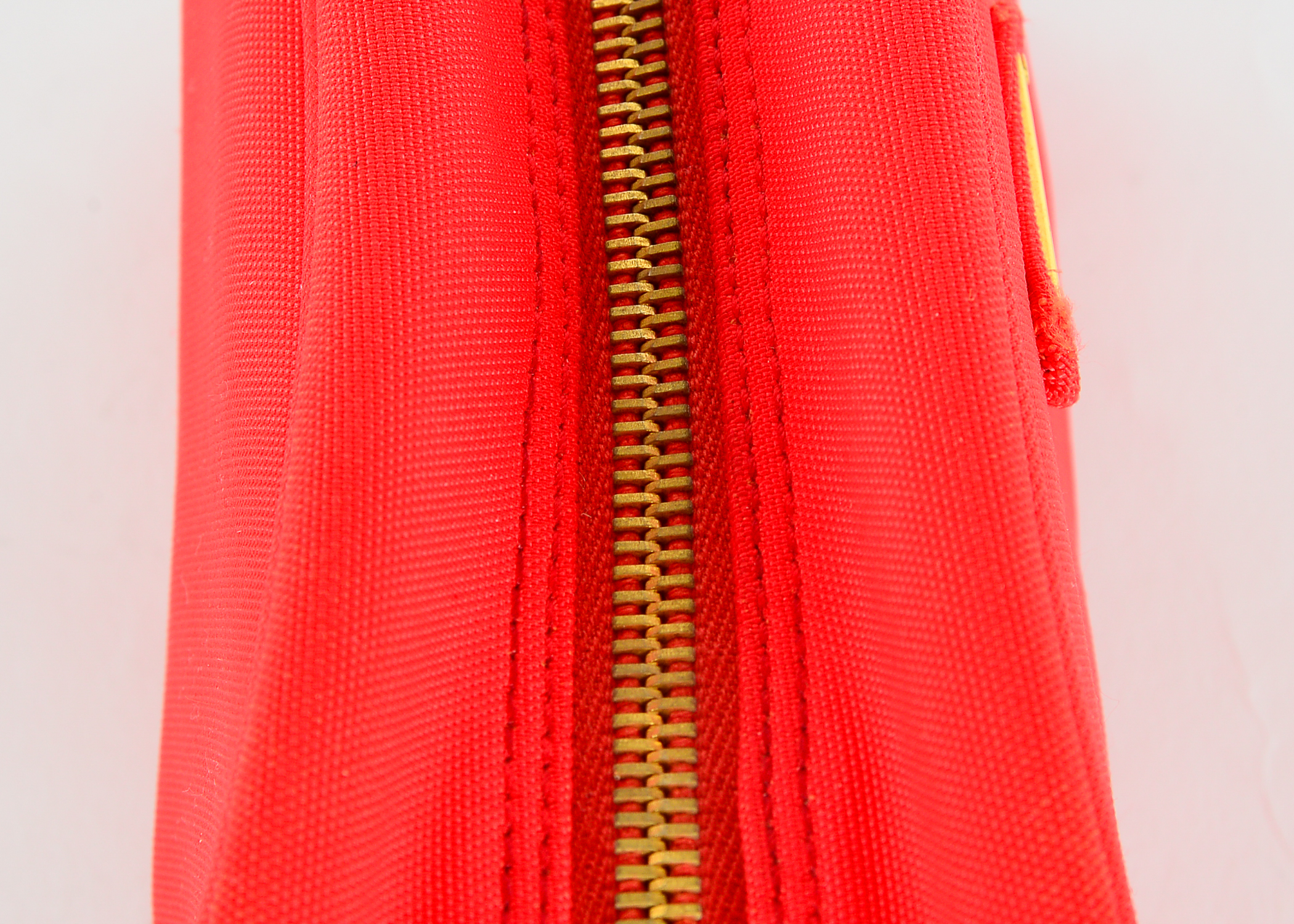 Prada Red Cosmetics Bag