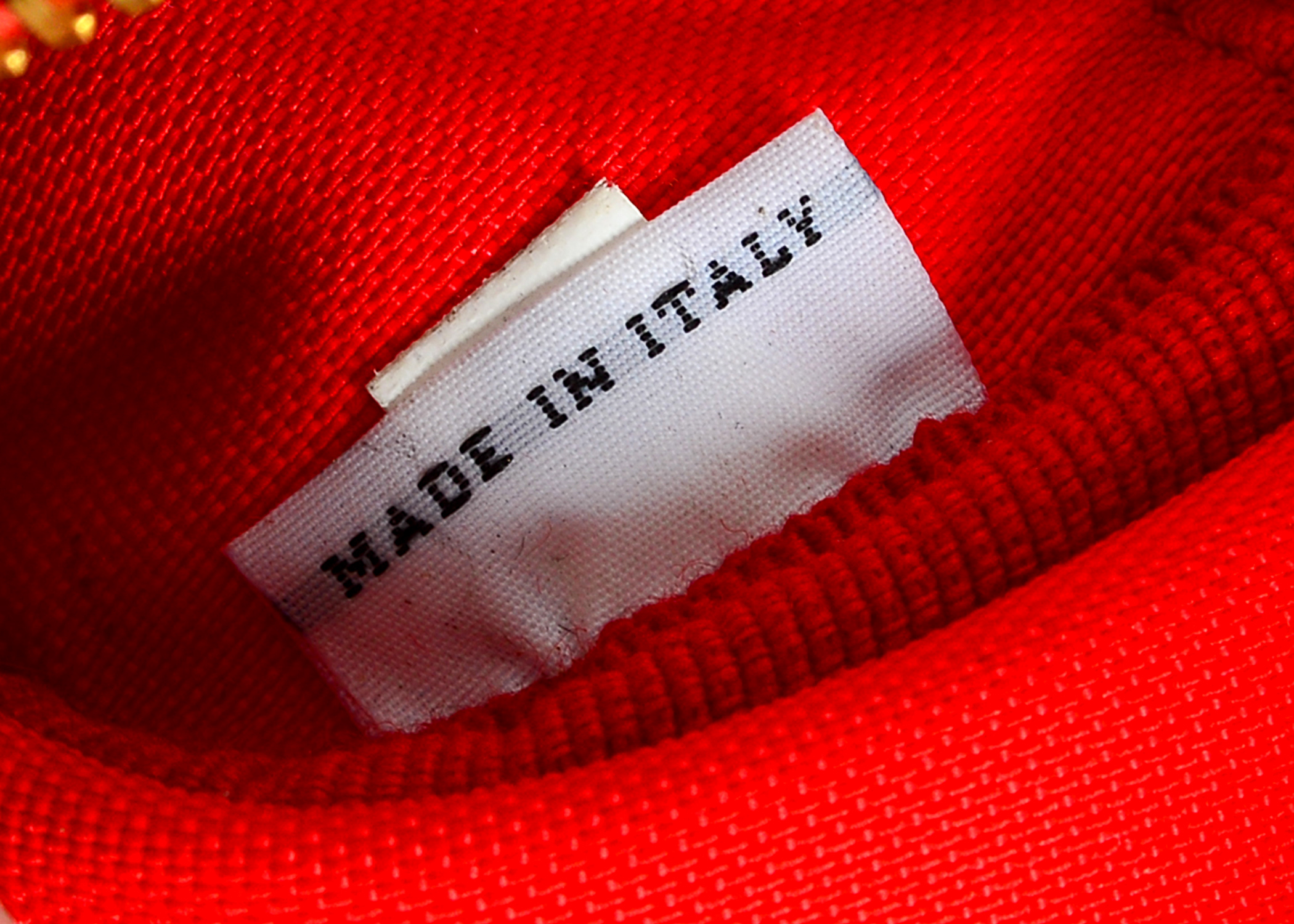 Prada Red Cosmetics Bag