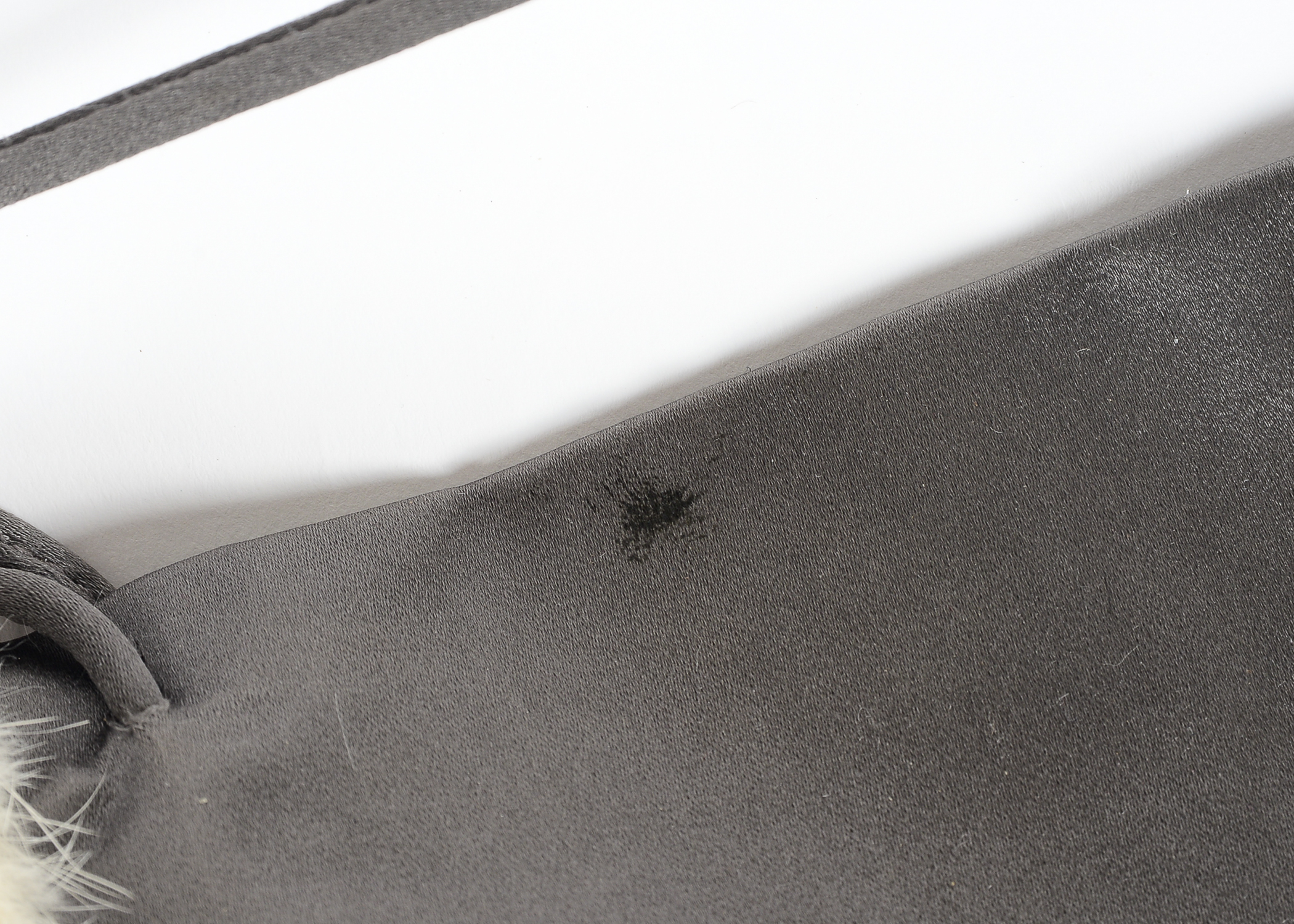 Prada Satin and Mink Handbag