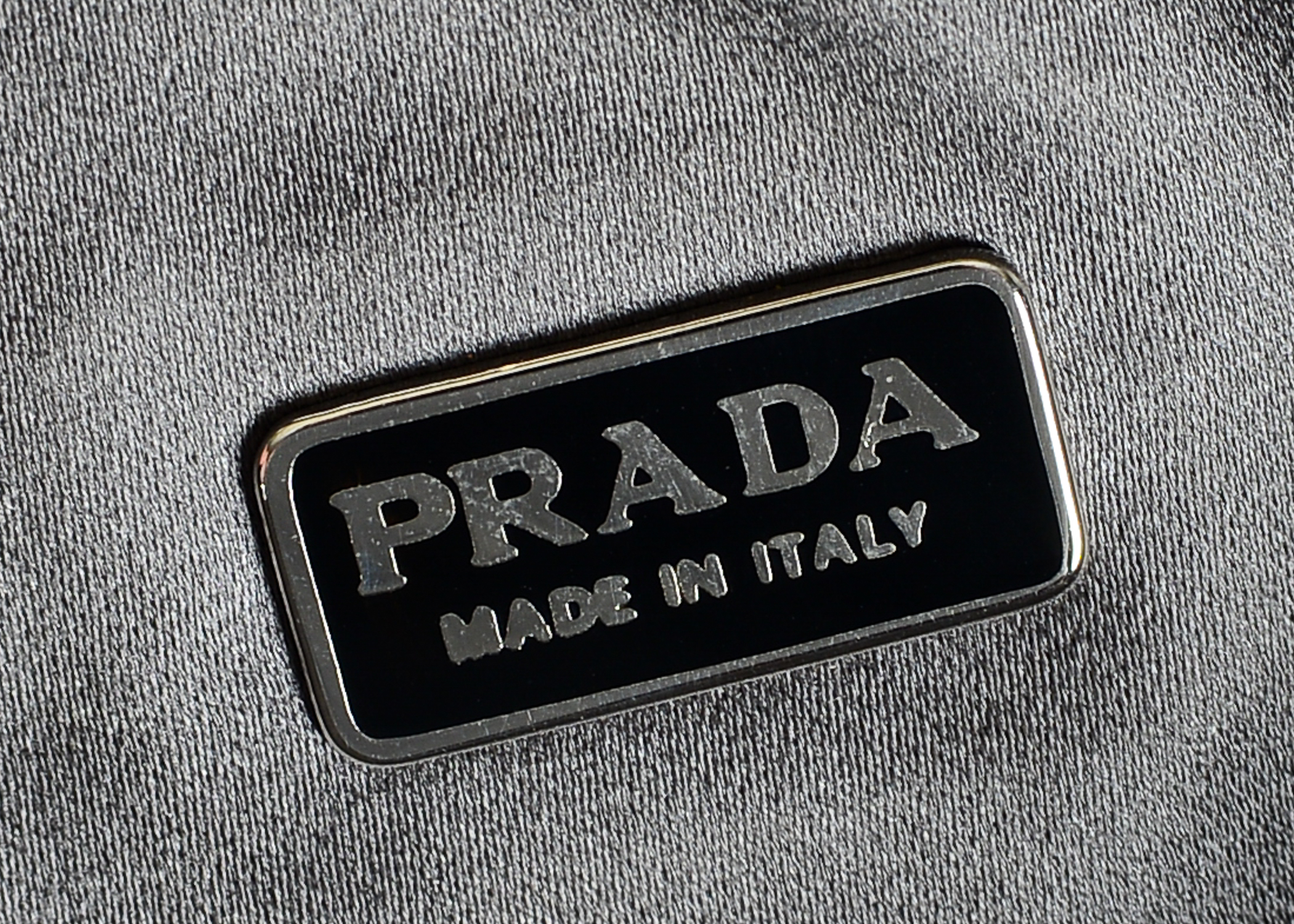 Prada Satin and Mink Handbag