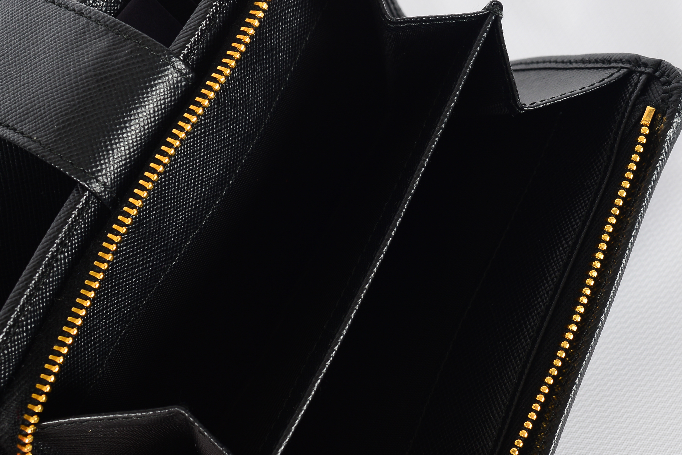 Prada Black Leather Wallet