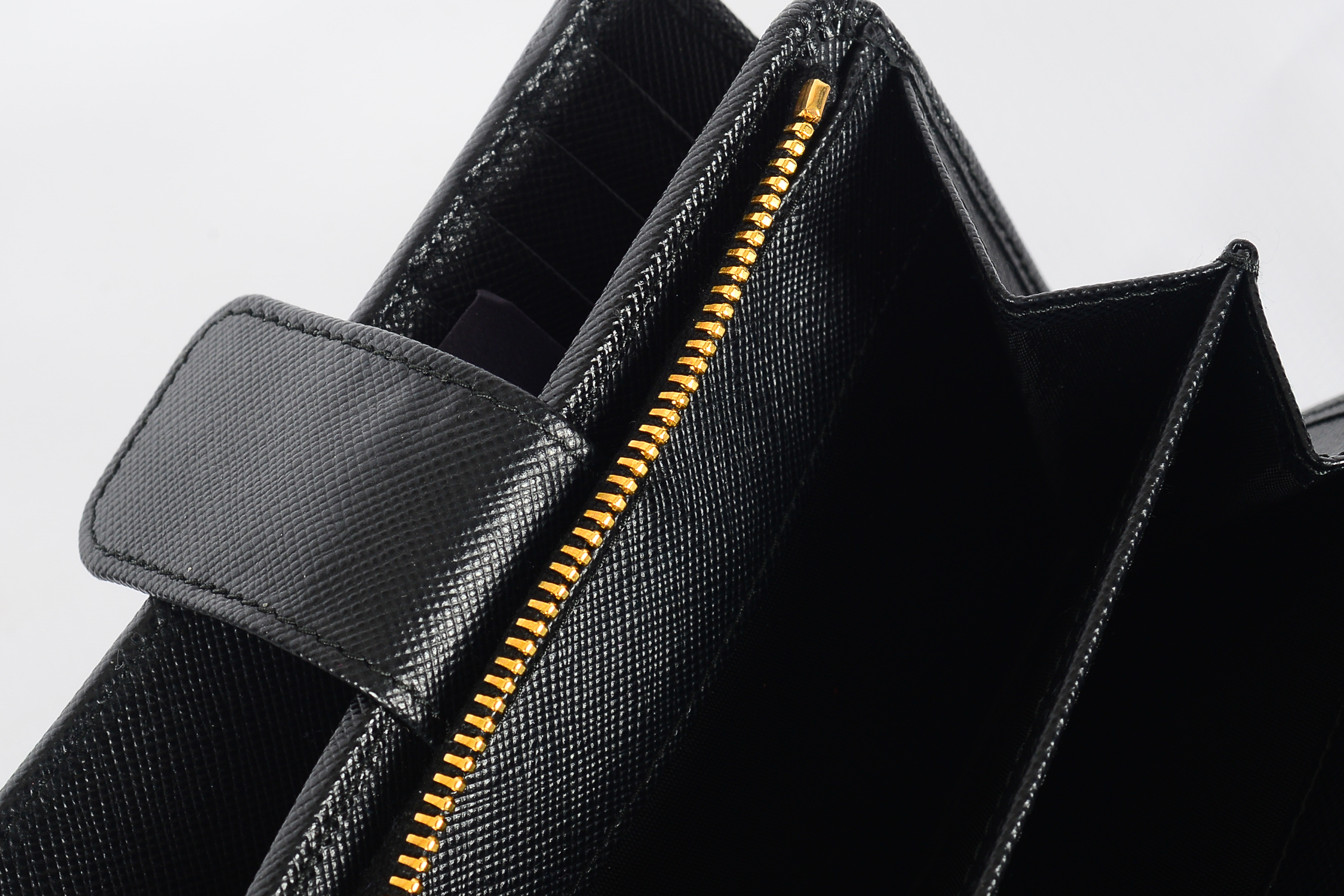 Prada Black Leather Wallet