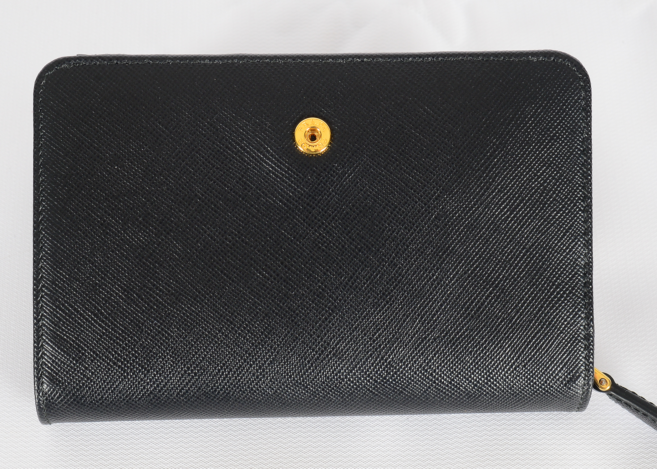 Prada Black Leather Wallet