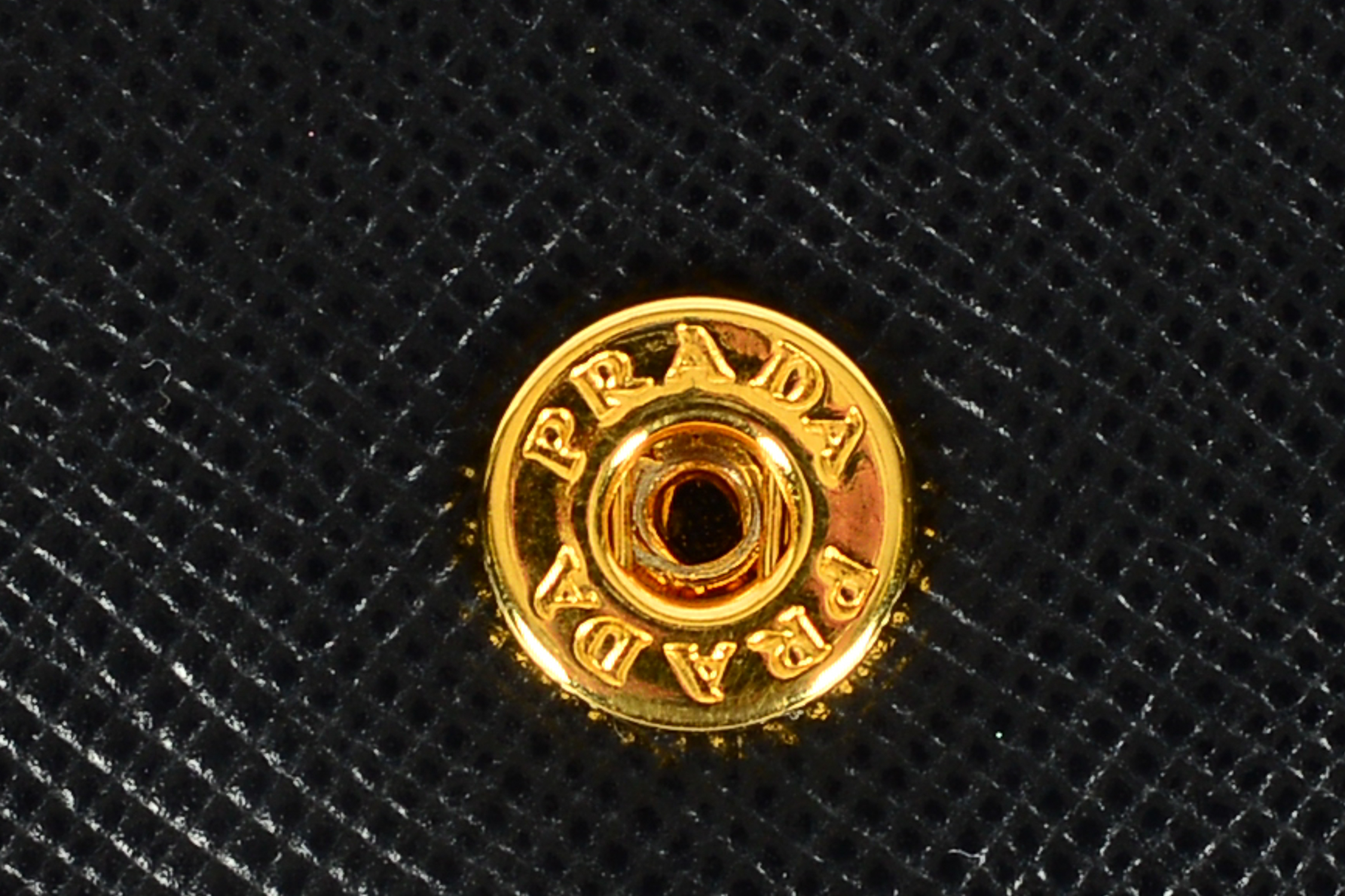 Prada Black Leather Wallet