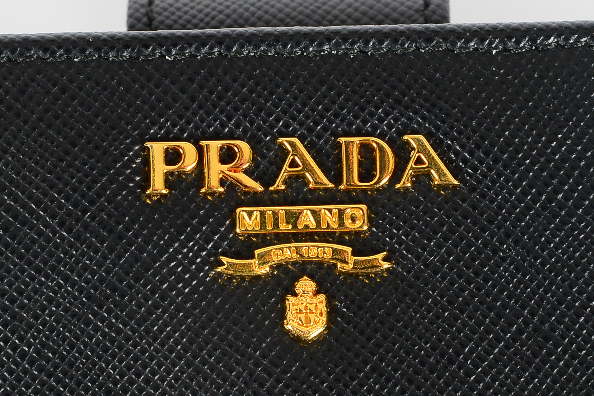 Prada Black Leather Wallet