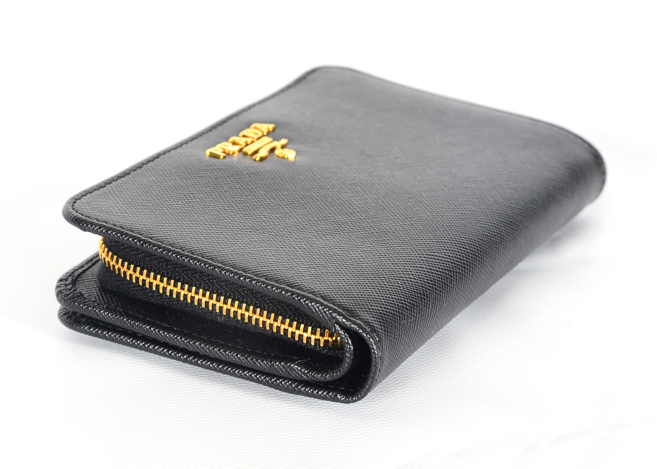 Prada Black Leather Wallet