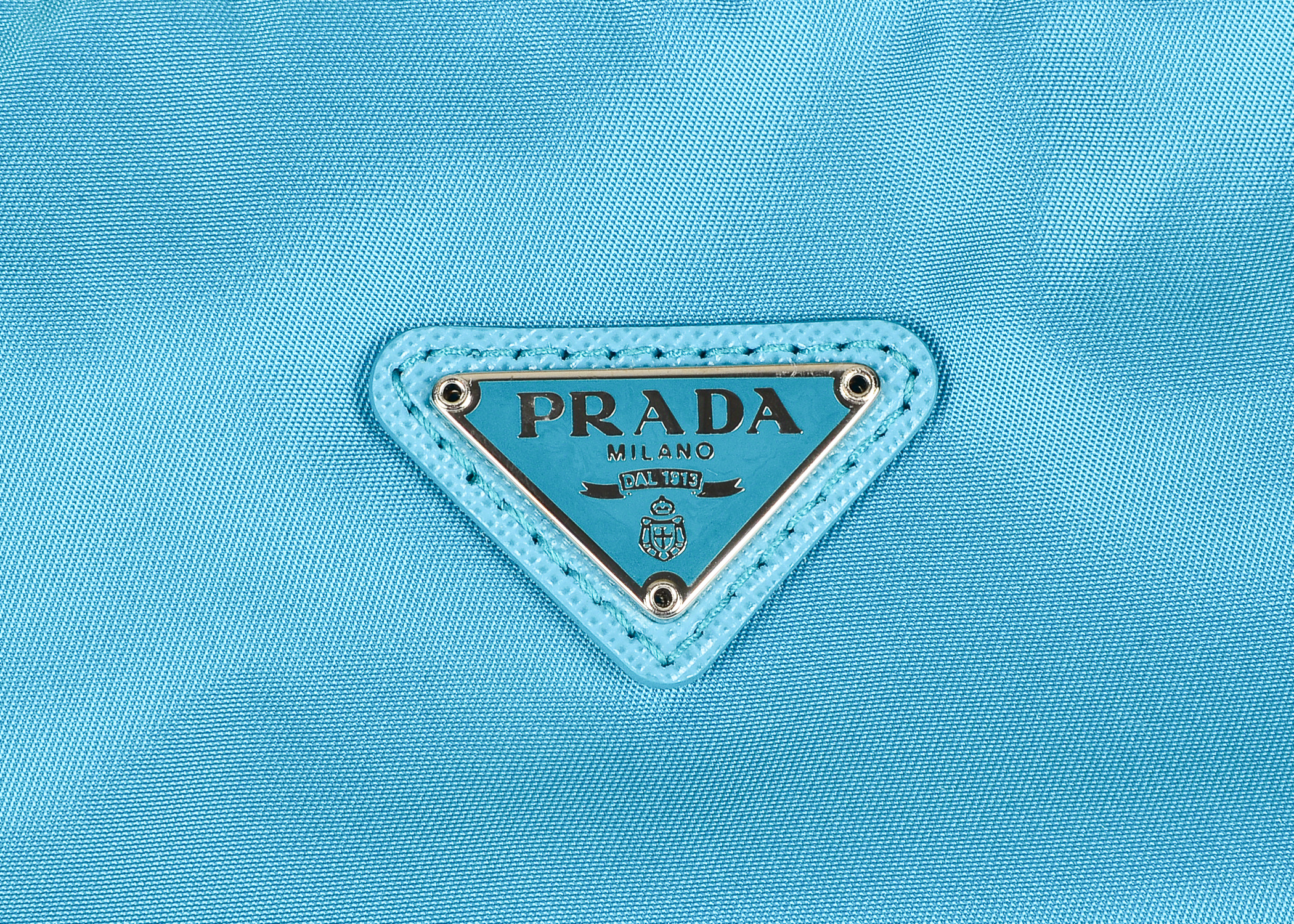 Prada Aqua Nylon Bag