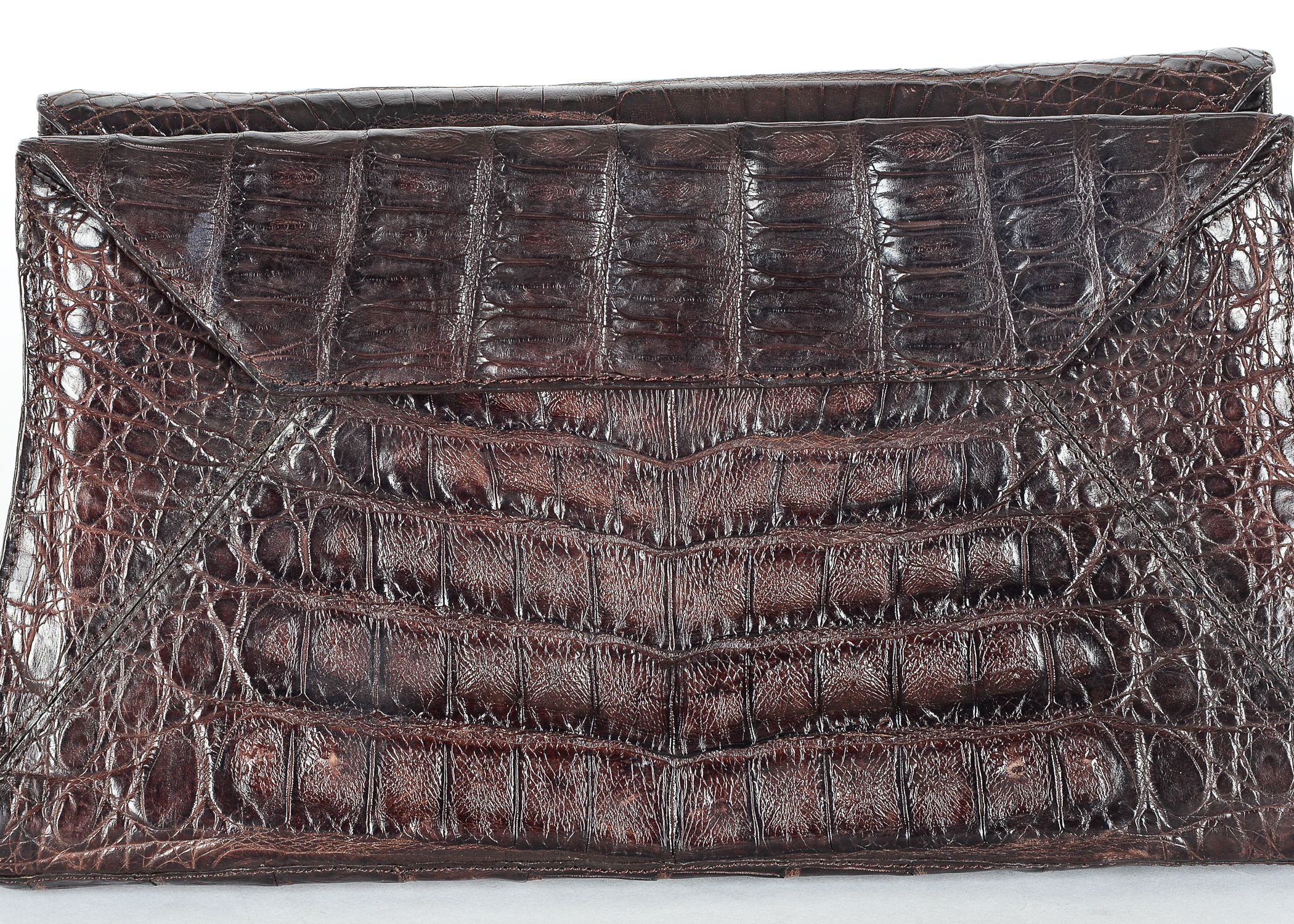 Nancy Gonzalez Crocodile Clutch