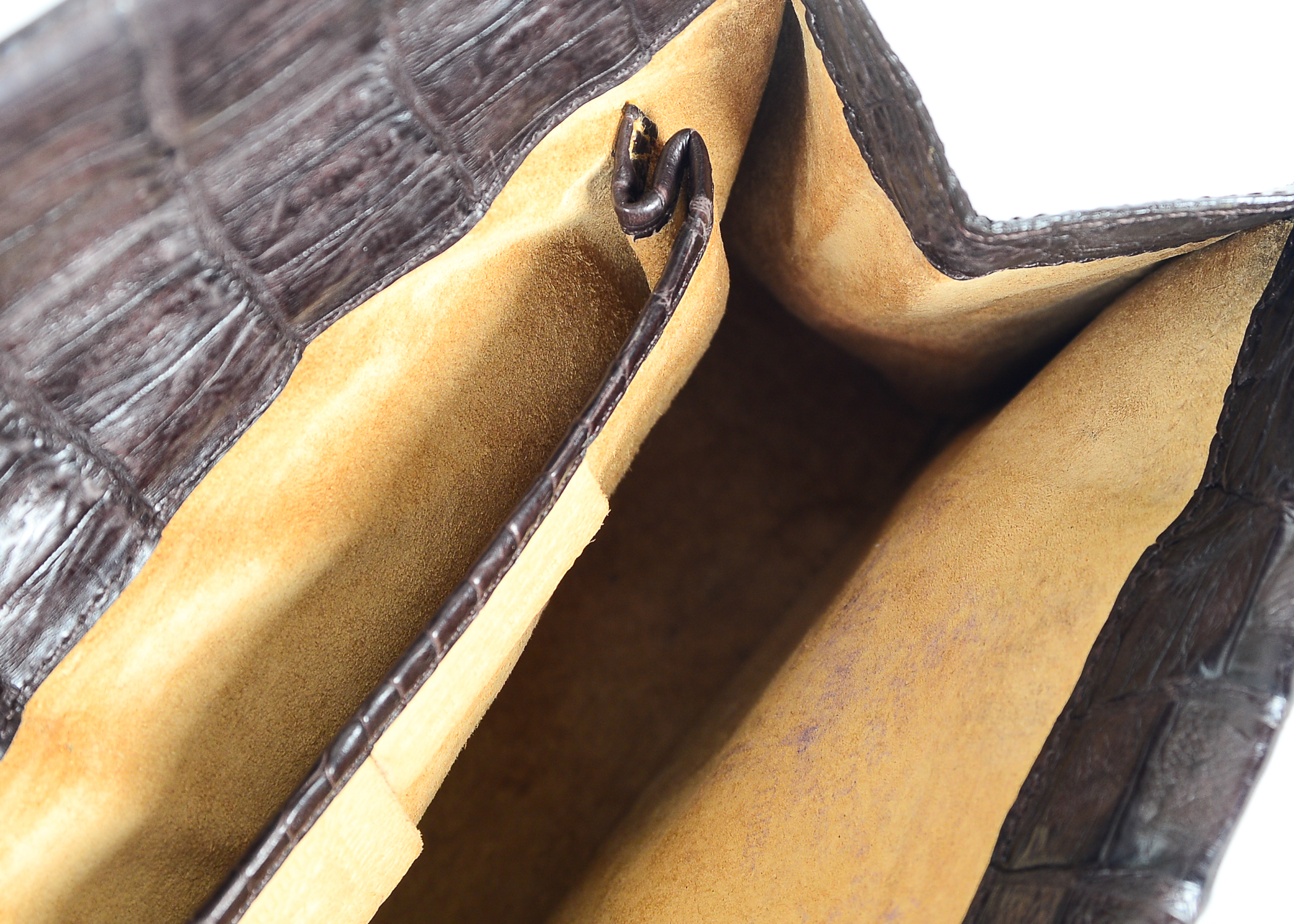 Nancy Gonzalez Crocodile Clutch