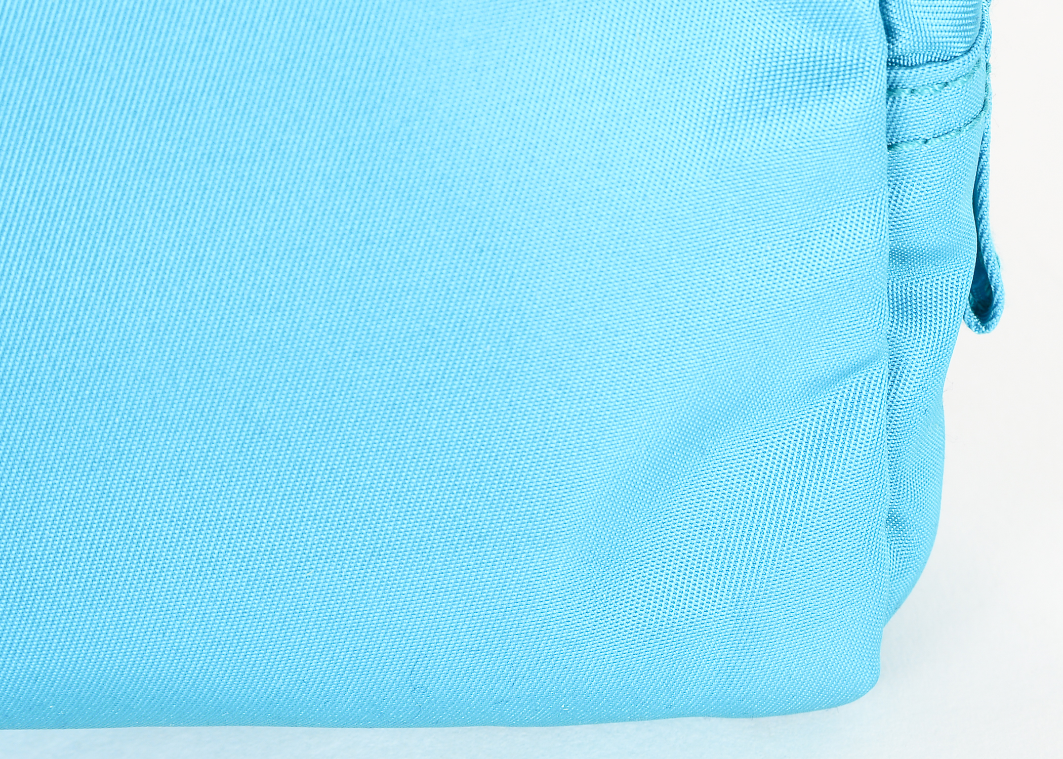 Turquoise Prada Necessaire Bag