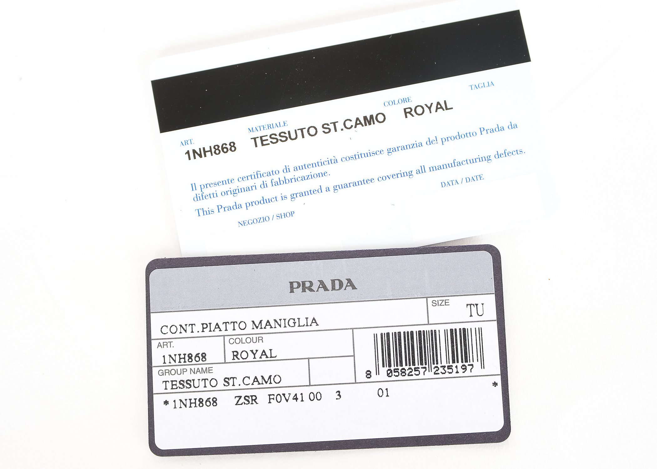 Prada Camouflage Wristlet