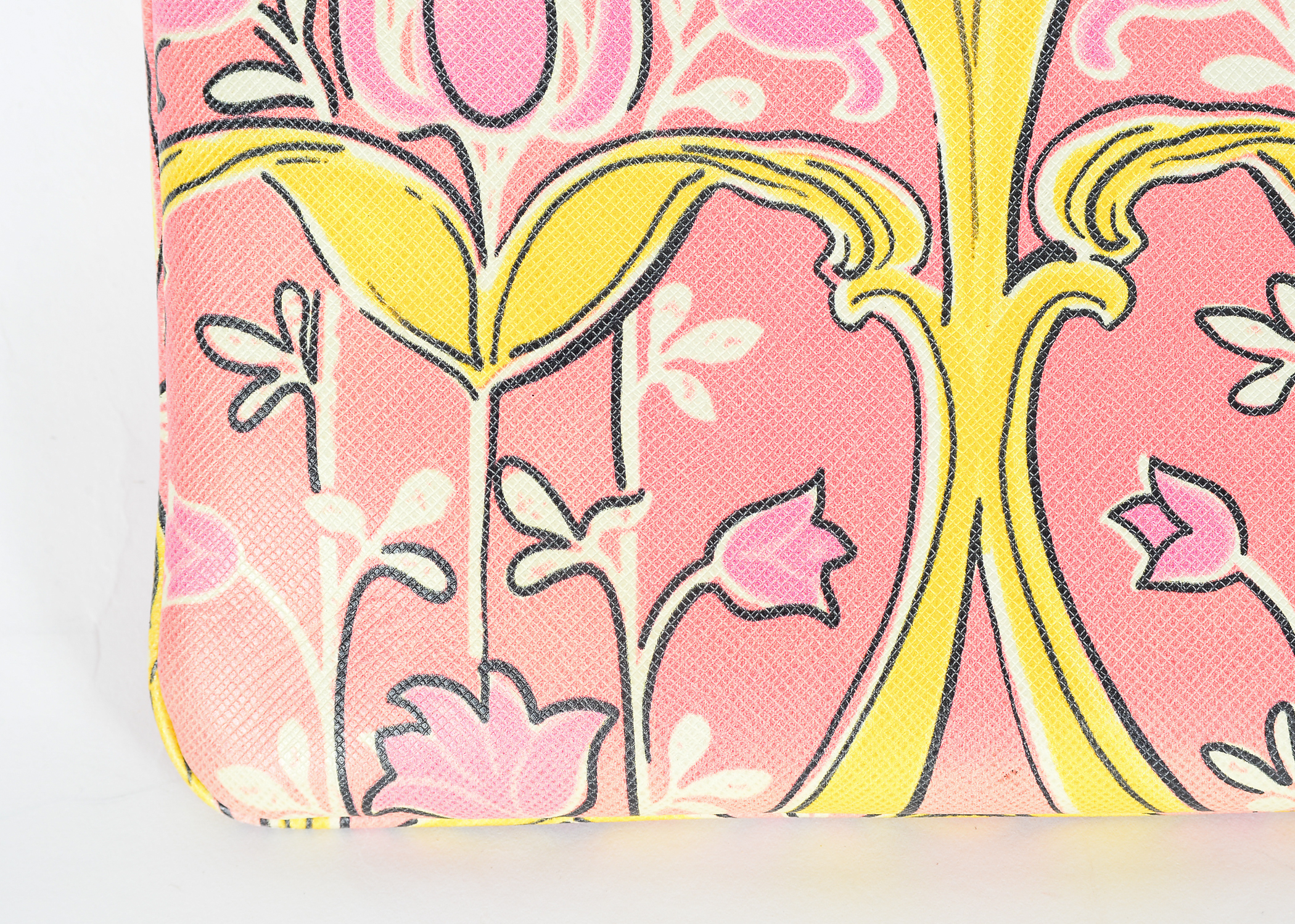 Prada Printed Pochette Clutch