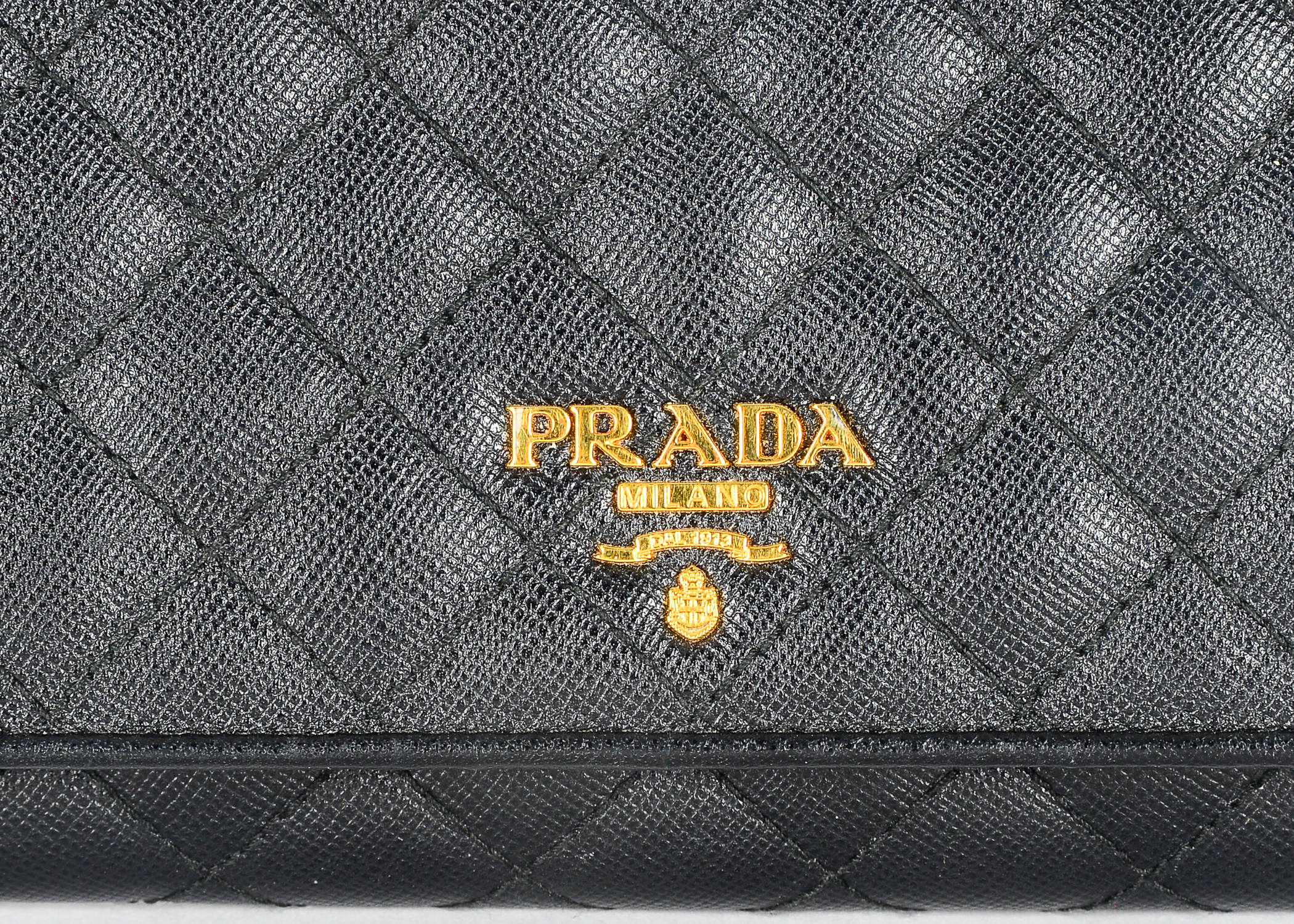 Prada Quilted Leather Wallet