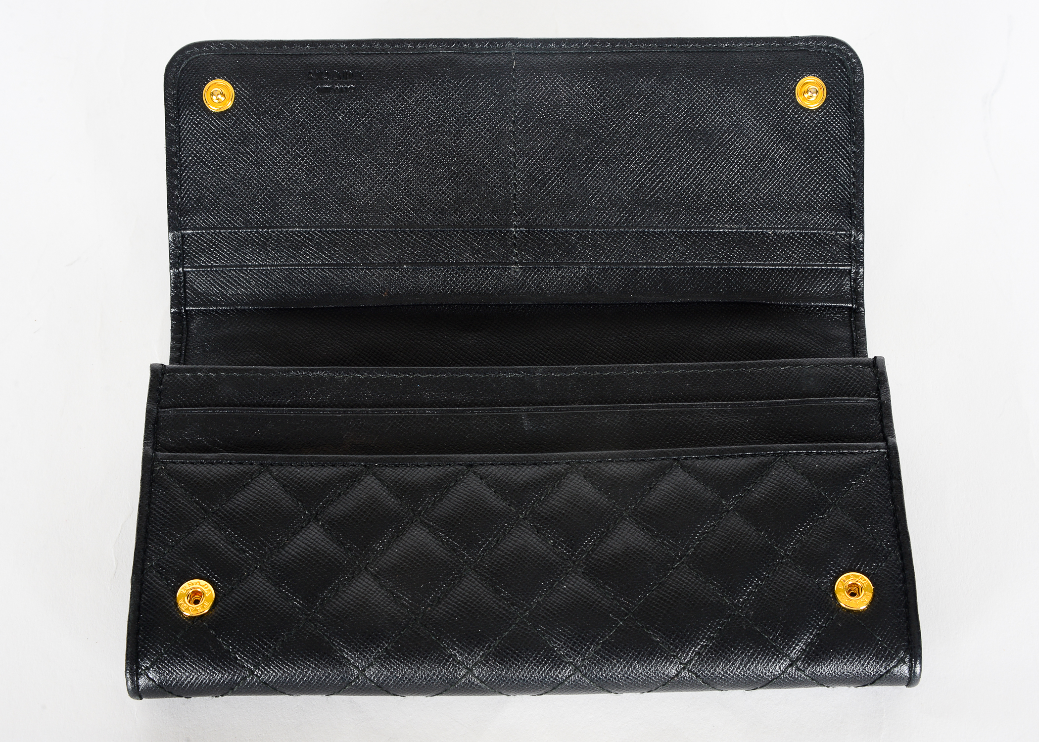 Prada Quilted Leather Wallet