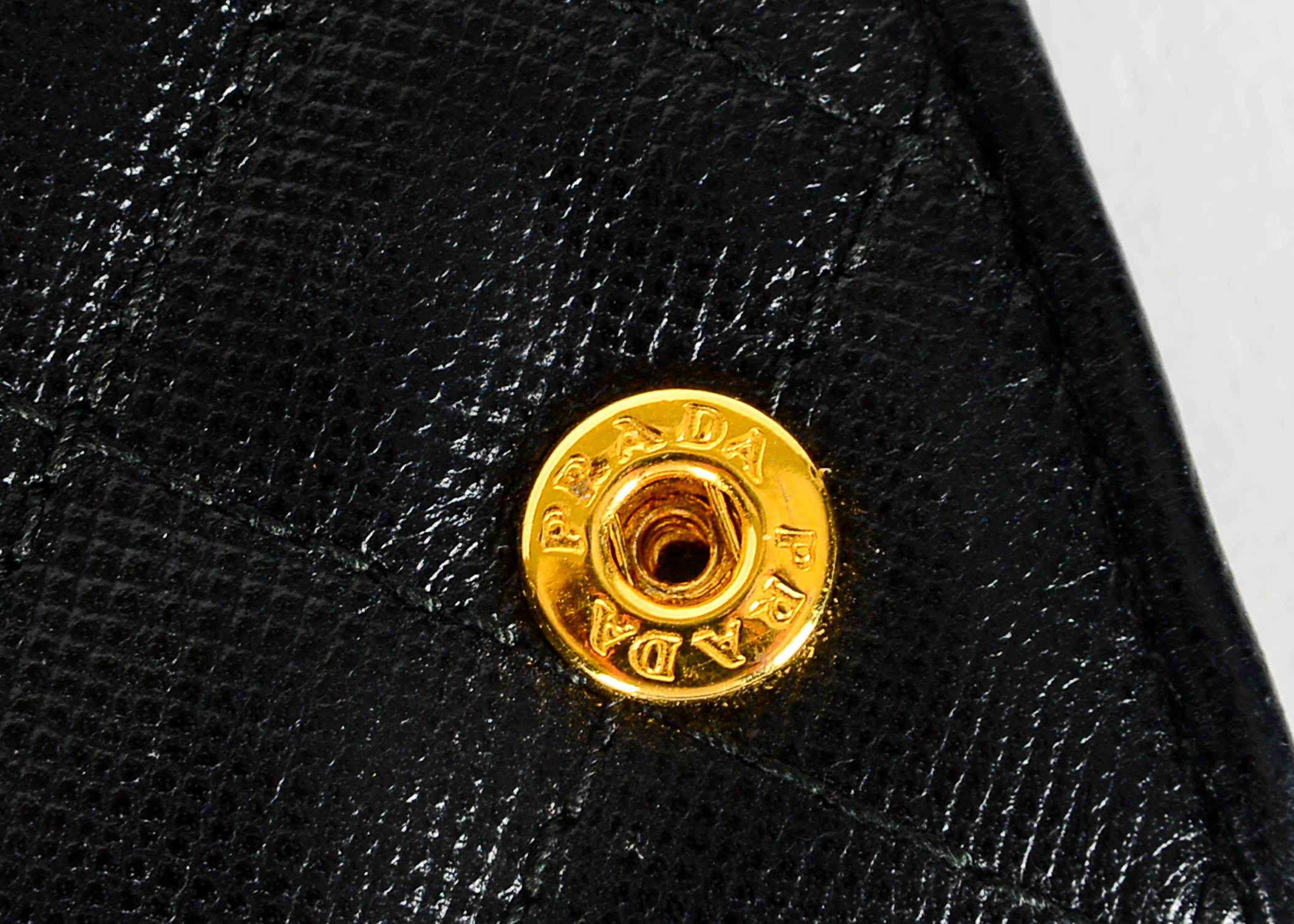 Prada Quilted Leather Wallet