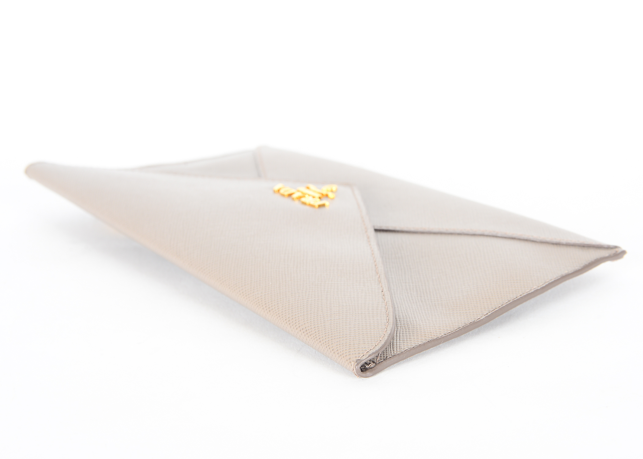 Prada Busta Con Pattina Envelope Wallet