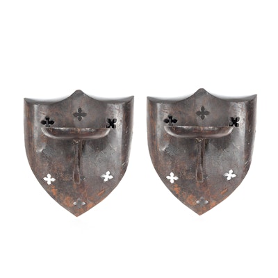 Pair of Metal Wall sconces Pair of Metal Wall sconces