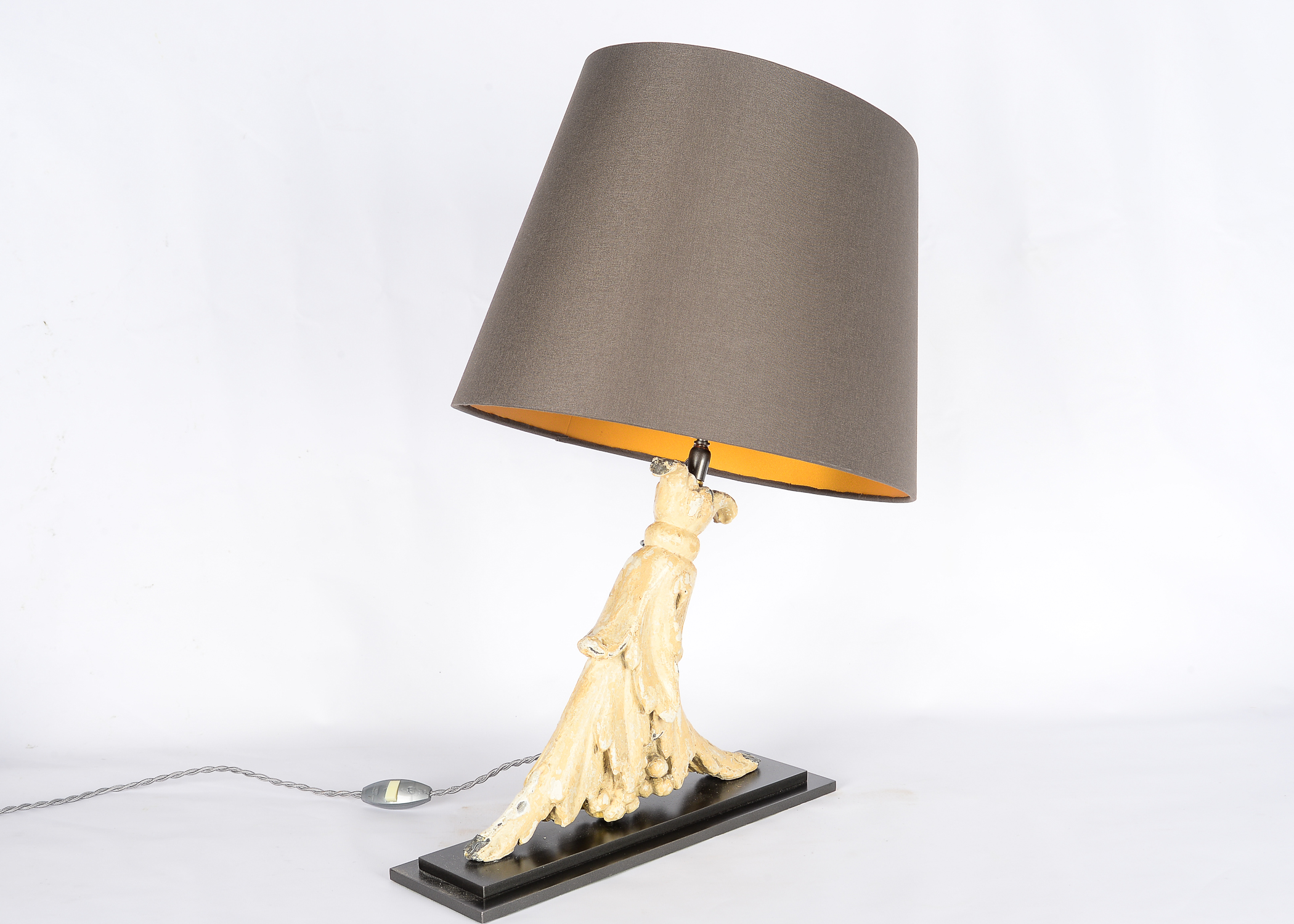 Pair of Architectural Artifact Lamps