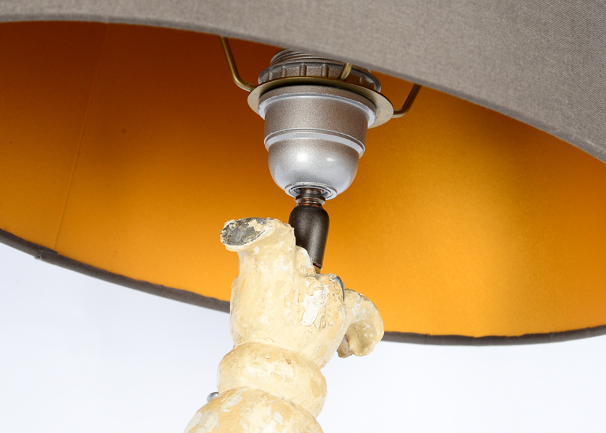 Pair of Architectural Artifact Lamps