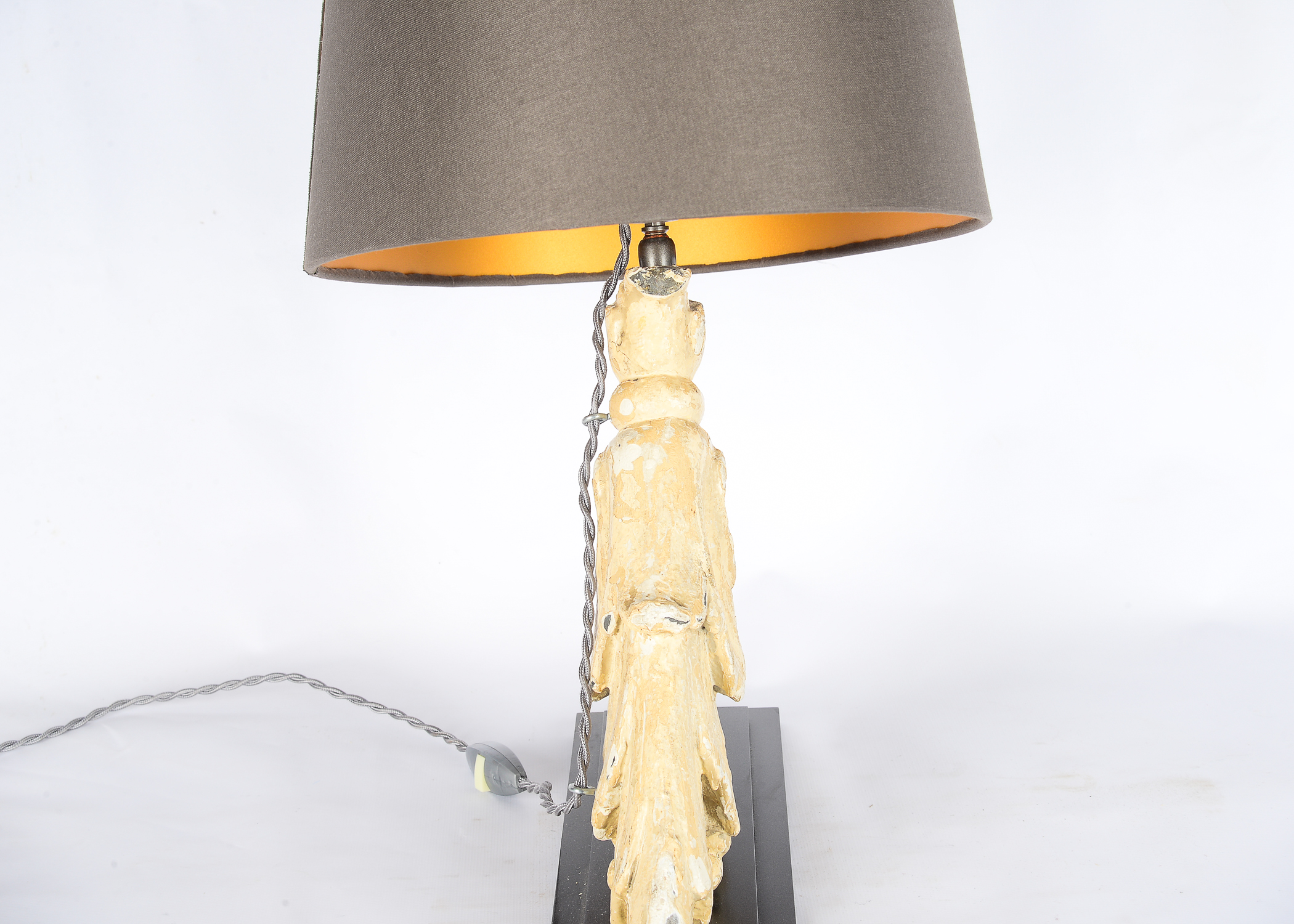 Pair of Architectural Artifact Lamps