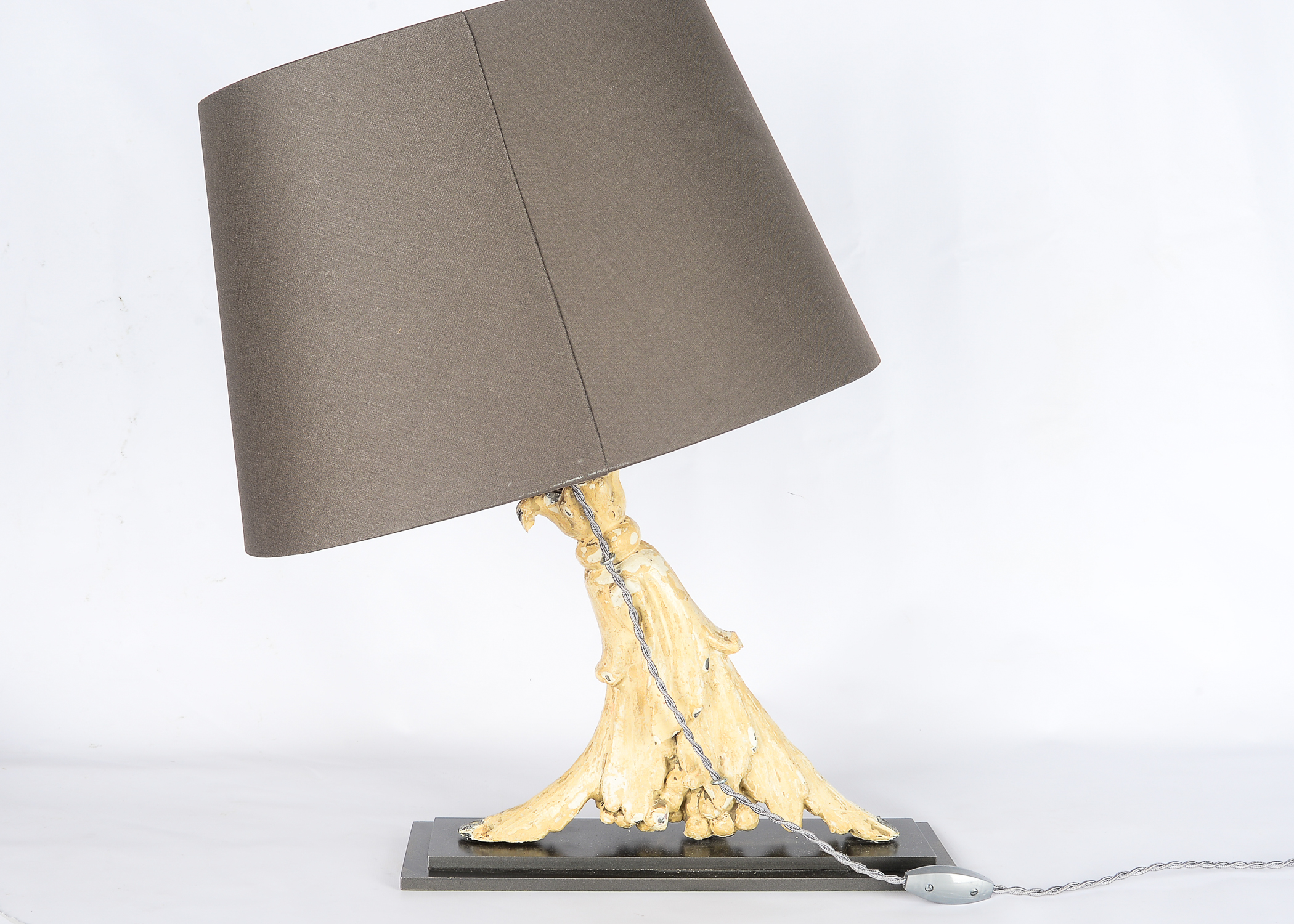 Pair of Architectural Artifact Lamps