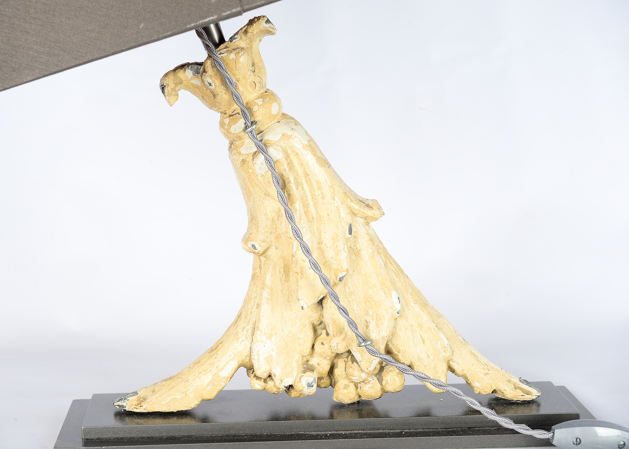 Pair of Architectural Artifact Lamps