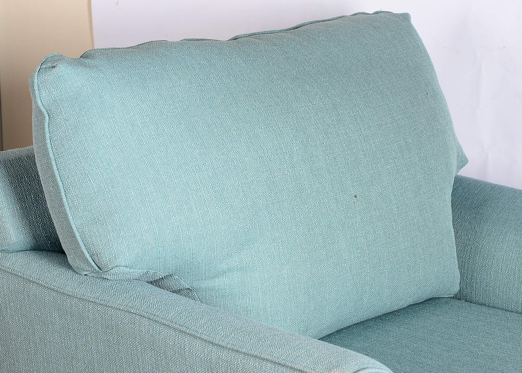 Blue Upholstered Chaise Lounge