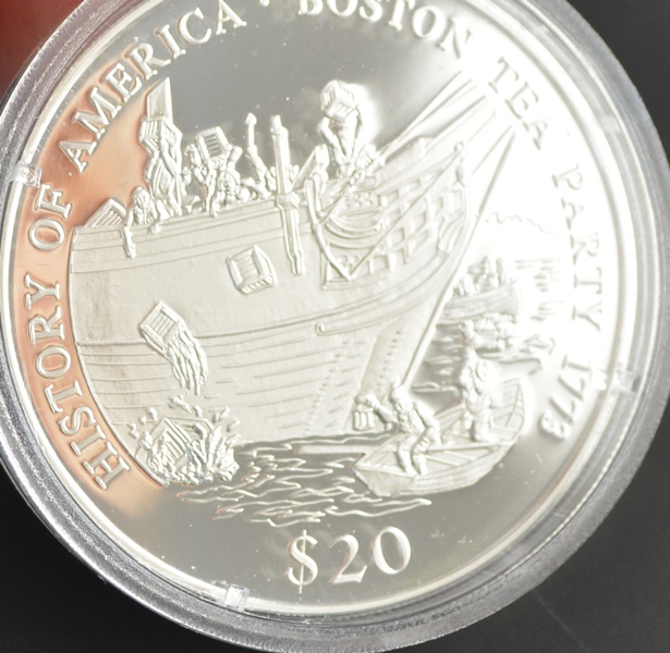 History of America .999 Fine Silver Coins