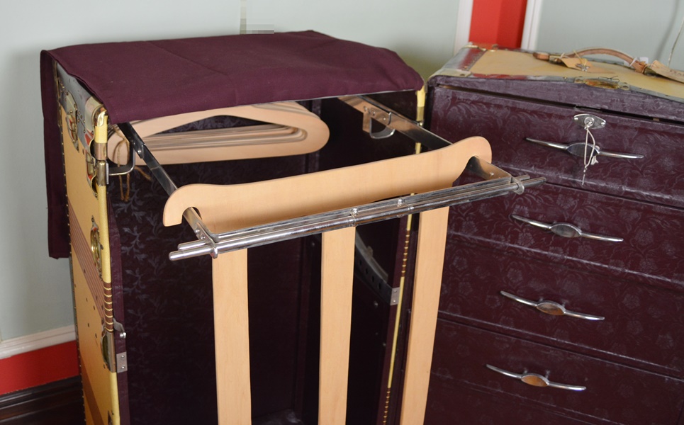 Antique Royalrobe Steamer Trunk, Circa 1900
