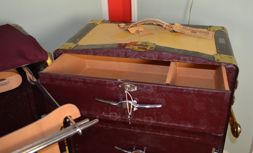 Antique Royalrobe Steamer Trunk, Circa 1900